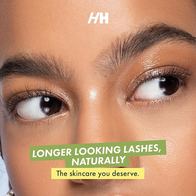 Handmade Heroes 100% Natural Eyelash Serum - Rosemary and Pumpkin Seed Oil for Fuller and Longer Looking Eyelashes, Lash Enhancing Serum for Natural Lashes, Extensions & Eyebrows