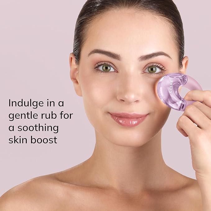 SmartAppGuided™ Cool & Warm Eye Massager | 7 in 1 | Multifunctional Massager | Eyes & Face | Battery-free Cooling & Warming | Firms, Relaxes & De-Puffs Skin | Ring-shaped Design for Easy Grip