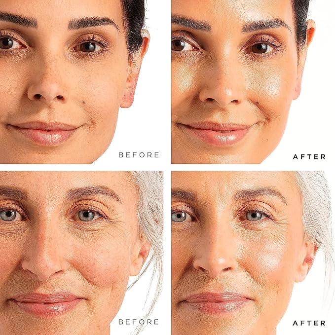 Tree of Life Beauty Facial Skin Care Set, Brightening, Firming, Hydrating, Dry Face, Dermatologist Tested - Vitamin C Serum (Brightens) + Retinol Serum (Smooths) - Skin Care Kit, 2 count of 1 Fl Oz