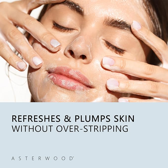 Asterwood Argireline Peptide Serum 1 oz + Hyaluronic Acid Cleansing Face Soap 3.5 oz