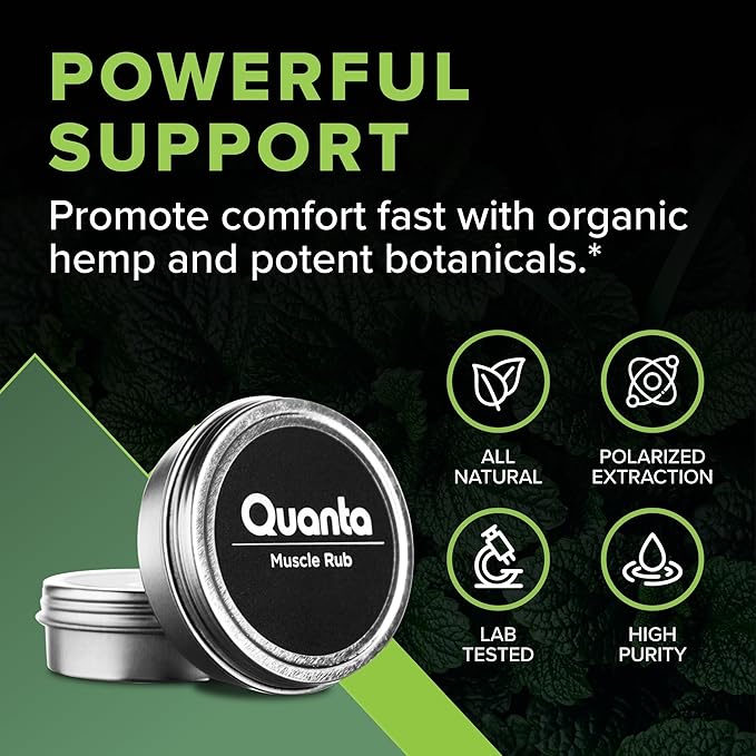 Intensive Sore Joint & Muscle Balm - Deeply Penetrating Joint and Muscle Rub with Enhanced Absorption Arnica and Hemp Extracts plus Ginger Turmeric & Lavender - Fast Acting Non-Greasy Formula - 2 Pack