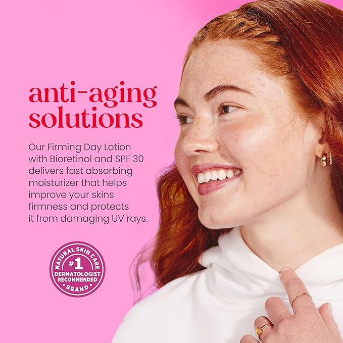 Burt's Bees Renewal SPF 30 Firming Day Face Lotion With Bakuchiol, Sunscreen Face Lotion With Natural Retinol Alternative, 98 Percent Natural Origin Skin Care, 1.8 oz. Tube