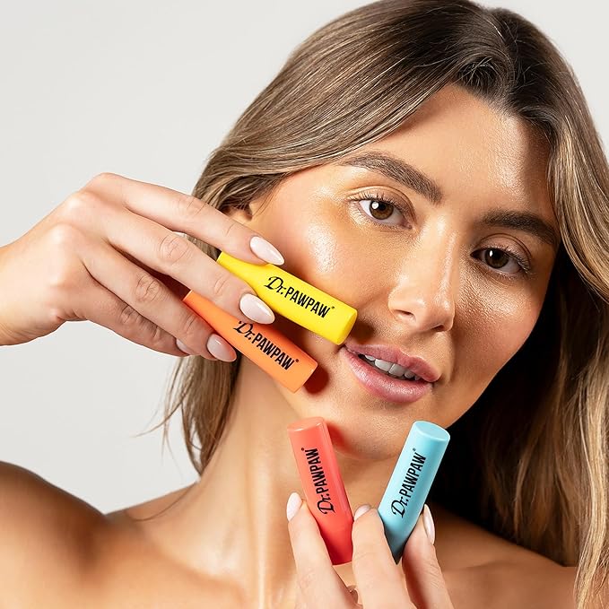 Dr. PawPaw Lip Balm - Hydrating Lip Balm Moisturizer with Aloe Vera for Deep Nourishment - Castor Oil Enriched - Original - 0.13 oz