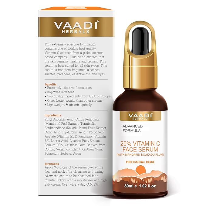 Vitamin C Face Serum (20%) with Mandarin & Kakadu Plum 30 ml