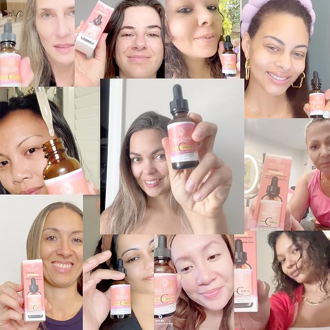 Wholesale Skin Daily Vitamin C Serum for Face - 1oz - Bulk - Gifts - B2B - Spa - Salon - Skincare - 12pack