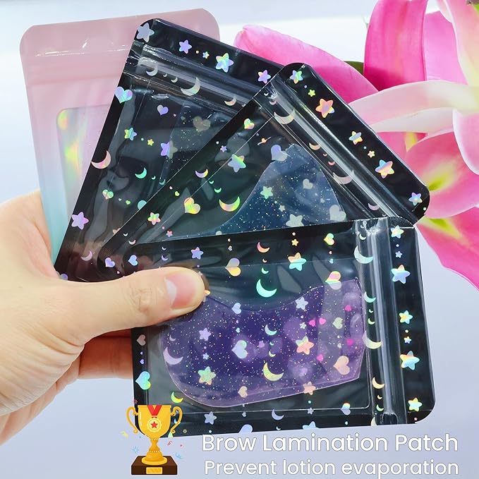 Brow Perm Patch Silicone Lash Lift Shield Mate Self Sticky Eyebrow Lamination Cover Tool Gel Eyebrow Perming Pads Soft Patches Self-Adhesive Reusable Brow Lifting Pad Laminate Brow Lift Rapidly