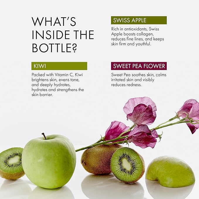 UZO Stem Cell Serum Complex, Plant-Based Hydrating Face Serum with Antioxidants, Facial Skincare, Improves Skin Tone, Texture & Elasticity, All Skin Types - Day & Night Use, 1 FL Oz, 30ml