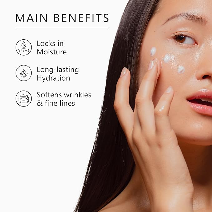 Asterwood Hyaluronic Acid Moisturizer (4 Pack) - Face Cream for Anti-Aging, Anti-Wrinkle - Hydrating for Dry Skin - Facial Moisturizer for Women & Men - Fragrance-Free, Non-Comedogenic - 6.8 oz