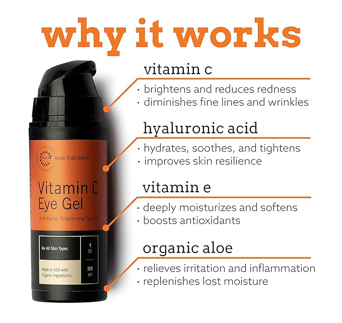 Eve Hansen Vitamin C Eye Gel and Facial Serum