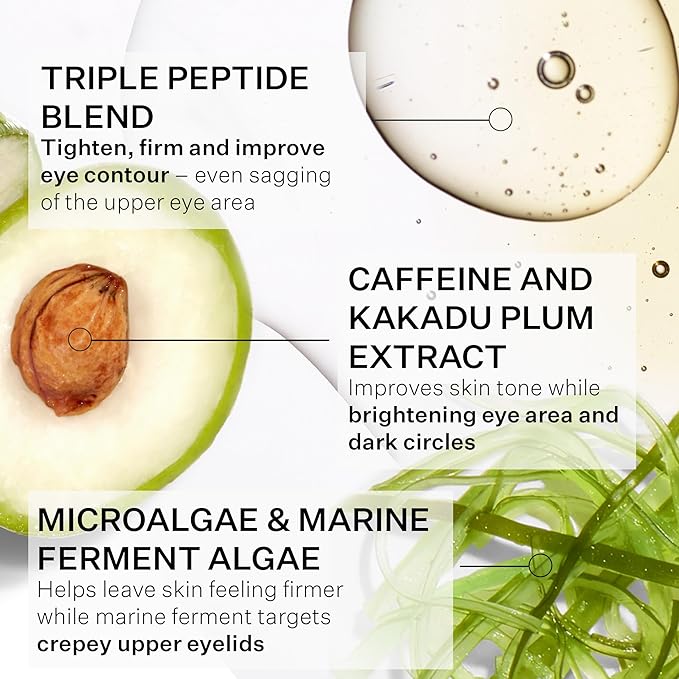 StriVectin Tighten and Lift Peptight 360 Degree Eye Serum with Tightening and Brightening Peptides for Wrinkles, Under Eye Bags and Puffiness, 1 fl. Oz