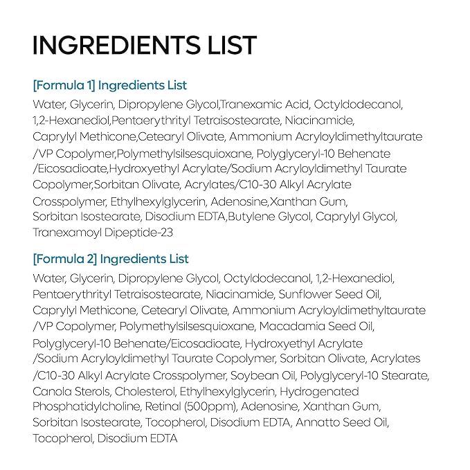 TX Tranexamic Acid Retinalsome Dual Eye Cream with Adenosine Niacinamide for Dark circle Repairing | Daily Anti-Aging Under Eye Care | 50ml - Korean Skin care