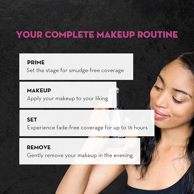 Skindinavia The Makeup Finishing Spray, Bridal Makeup Setting Spray, All-Day Wear, Long-Lasting Up to 16+ Hours, Heat-Resistant & Waterproof, Wedding Day, Bridal Shower Gift, 8.0 Oz