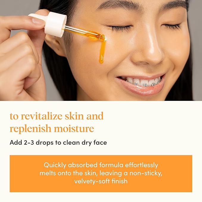 Organic Rosehip Facial Oil – Revitalizing Anti-Aging Elixir for Youthful Skin – Hydrating Moisturizer with Vitamin E & Sea Buckthorn – Promotes Natural Collagen Production – Day & Night, 30ml