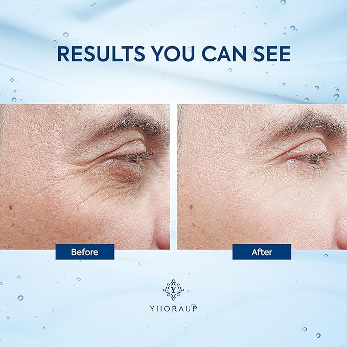 Caffeine Eye Cream for Men: Under Eye Roller for Bags and Puffy Eyes Treatment - Men's Cooling Stick and Depuffer for Dark Circles and Puffiness 0.5 fl.oz.