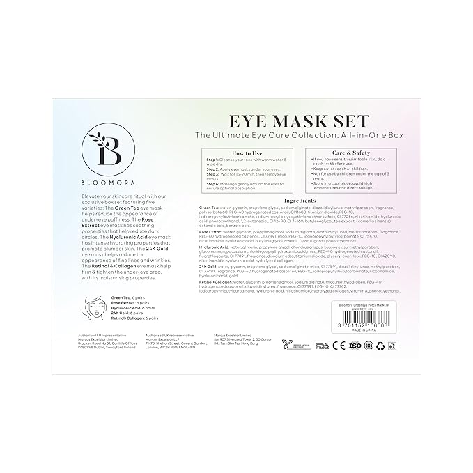 Variety Under Eye Patches (30 Pairs) Under Eye Patches for Dark Circles, Under Eye Patches for Puffy Eyes and Dark Circles, Eye Masks Bulk, Eye Care, Puffy Eyes Treatment, Under Eye Mask