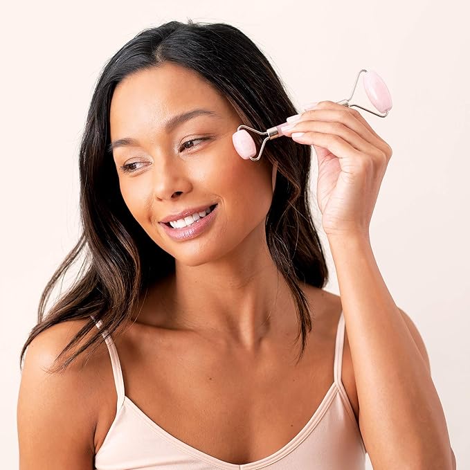 Rose Quartz Facial Roller (Pack of 4)