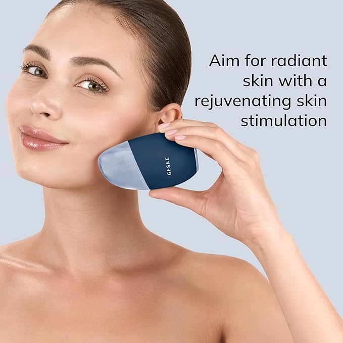 SmartAppGuided™ Cool & Warm Eye & Face Massager | 7 in 1 | Multi Massager | Face & Neck | Battery-free Cooling & Warming | Firms, Relaxes & De-Puffs Skin | Eye-Nose Area Targeted Design