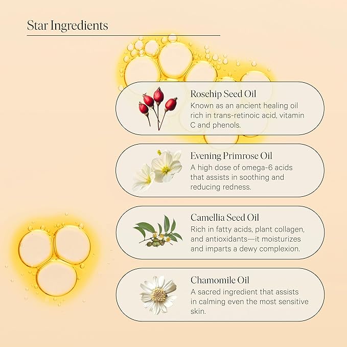 Facial Oil Gift Set- Skin Care Kit for Women- Smoothing, Quieting Moisturizer & Hydrator- Daily & Overnight Use- Beauty Travel Size Skincare Set- Ideal Gift for Women & Teens- Mini Bar by Biography