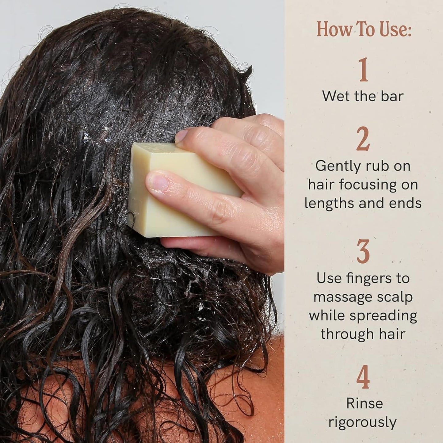 J·R·LIGGETT'S All-Natural Shampoo Bar, Jojoba and Peppermint Formula-Supports Strong and Healthy Hair-Nourish Follicles with Antioxidants and Vitamins-Detergent and No Sulfate, One 3.5 Ounce Bar