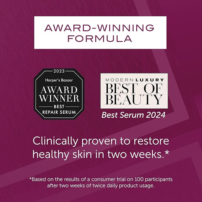 111SKIN Repair Serum NAC Y2, Face Serum to Reduce Redness & Fight Free Radicals, Helps Diminish Appearance of Fine Lines & Wrinkles, Reinforces Skin Barrier, Anti-Aging Facial Serum, 1 Fl. Oz.