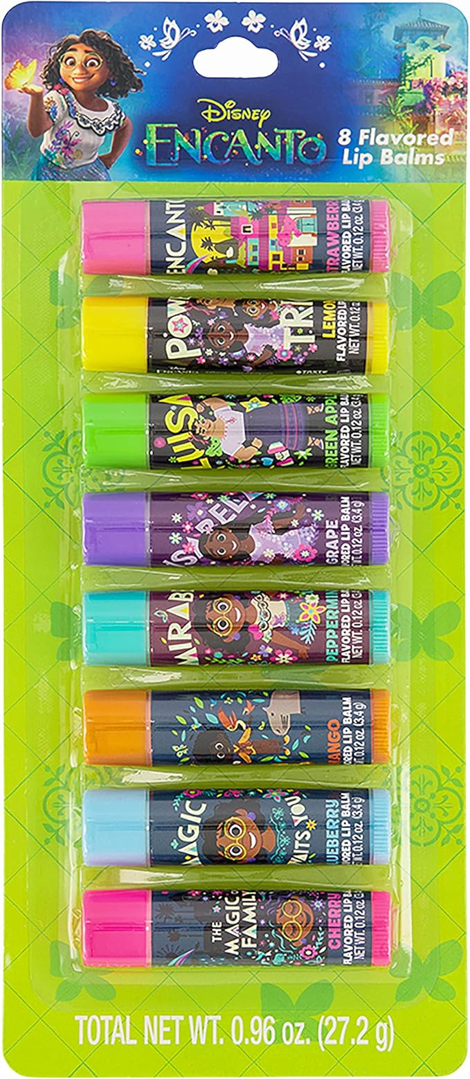 VORAGA Encanto 8 Pack Lip Balm, 8.0 Fl Oz