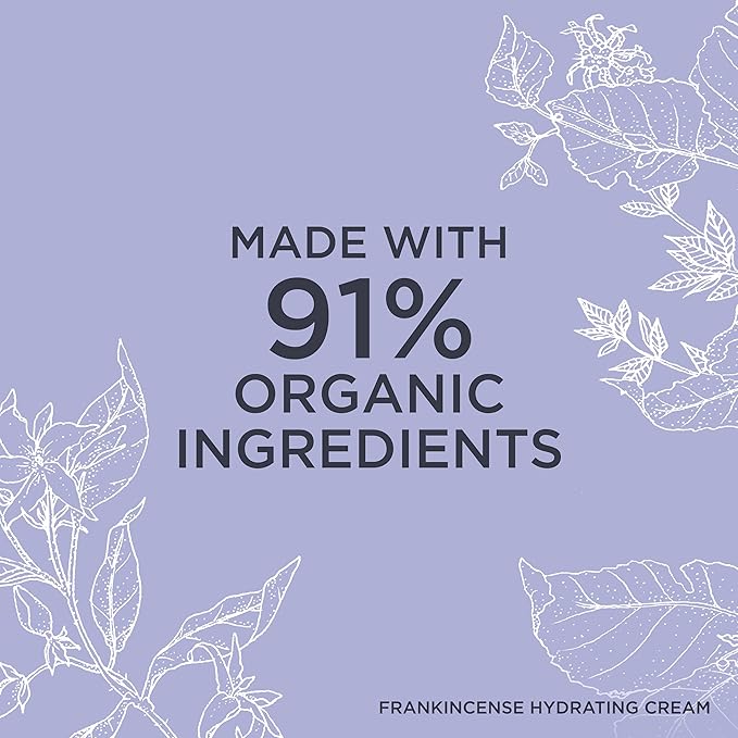 Neal's Yard Rejuvenating Frankincense Hydrating Cream with Hyaluronic Acid & Jojoba Oil, 24-Hour Moisturization, Smooths Skin, Cruelty-Free, 1.76 oz