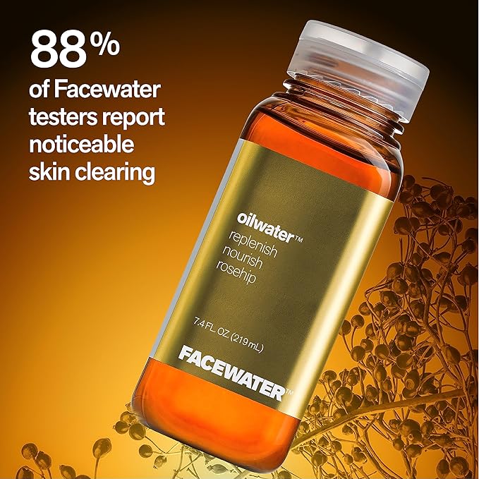Facewater Oilwater Replenish Nourish Rosehip