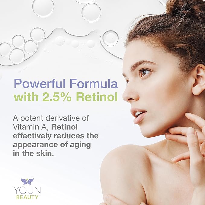 YOUN Beauty 2 Minutes 5 Years Younger Skin Care System by Dr. Anthony Youn – Anti-Aging Skincare Set: Vitamin C Serum, 2.5% Retinol Moisturizer, Green Tea Facial Cleanser & Wash-Off Exfoliating Cream