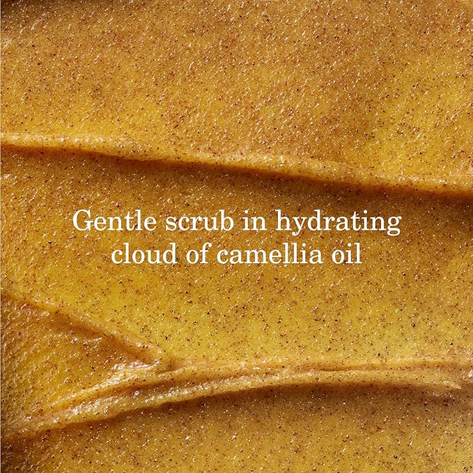 Tatcha Kissu Lip Scrub, Moisturizing Lip Exfoliant with Peach Seed Scrub for Polish, Smooth Lips