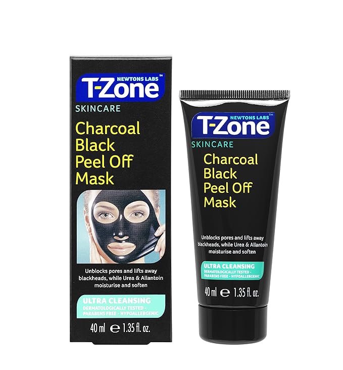 T-Zone Charcoal Black Peel Off Mask, 40 ml