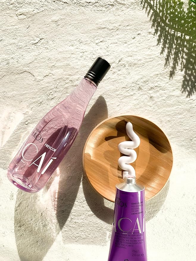 Natura - Ekos Açaí Hand Cream - Anti-Dullness Hand Balm - Recharge the Skin - Fast Absorption - Skin Moisturizer - Vegan Skin Care - Brazilian Beauty Secrets - Self Care & Body Care - 2.6oz (75g)