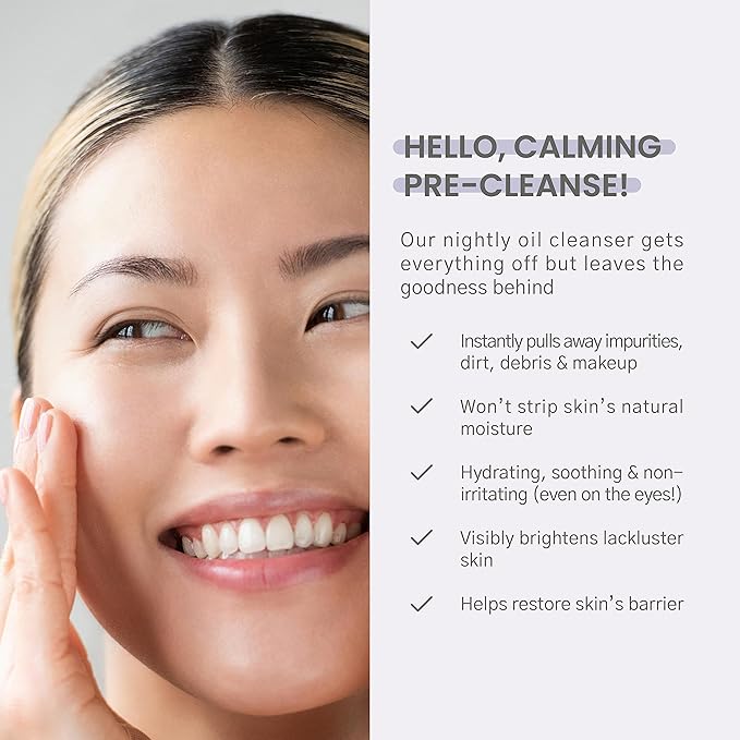 Karuna - Cleansing Oil with Prickly Pear for Clean Skin - Cleanses Without Clogging Pores, Oil Based Cleanser, Travel Size Makeup Remover - Waterproof Makeup Remover- Skin Care Facial Cleanser 150 ml