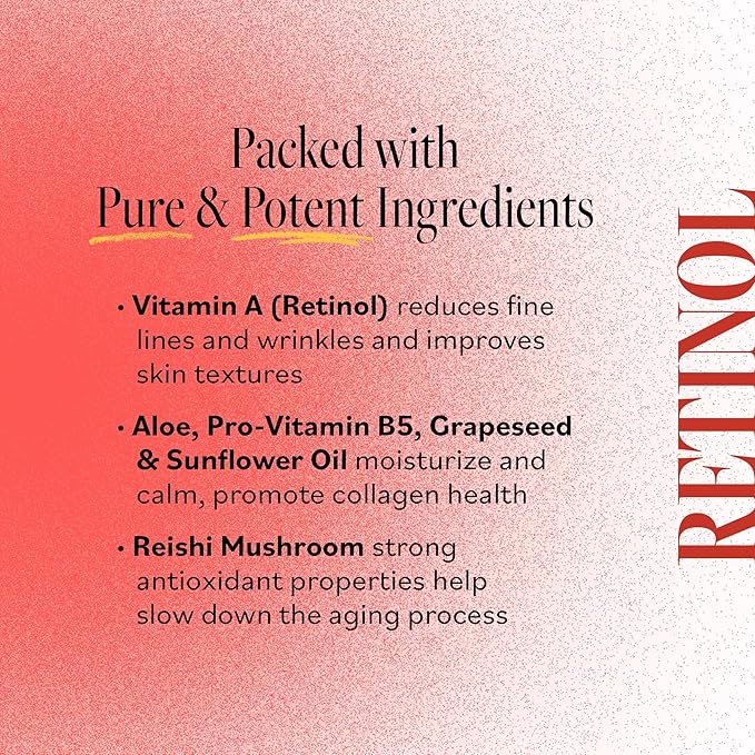 Derma E Anti-Wrinkle Eye Treatment – Anti-Aging Cream with Retinol, Grape Seed Extract and Reishi Mushroom – Hydrating Serum for Under Eye and Eyelids, 1/2 oz