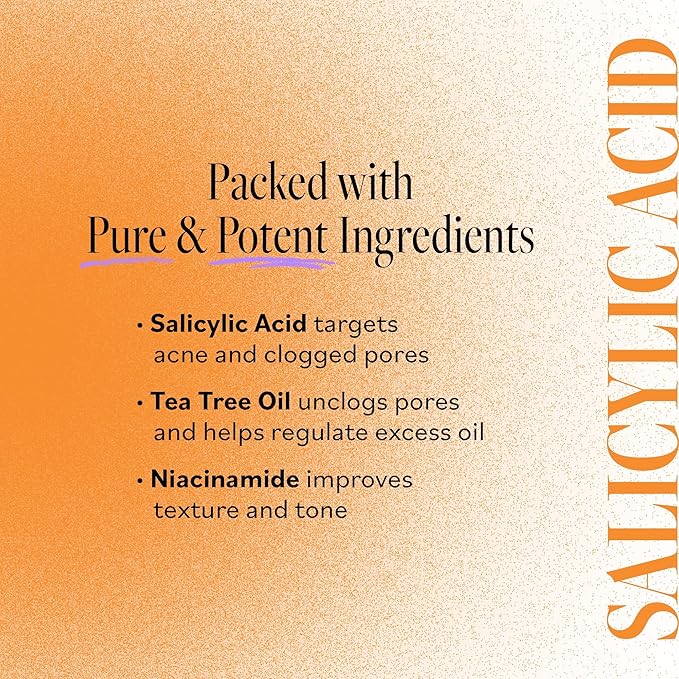 DERMA E Acne Spot Treatment, Acne Blemish Control Treatment Serum, 2 Fl Oz, Clinically Studied to Help Fight Blackheads, Breakouts and Cystic Acne for Clearer Looking Skin