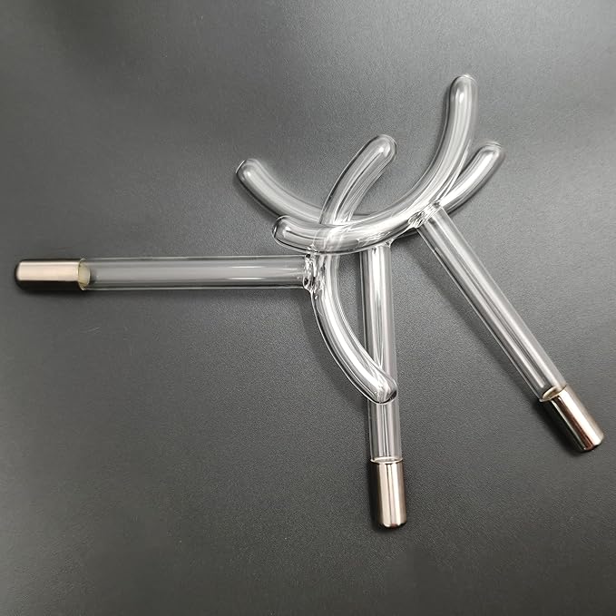 Electrode Wand Glass Tube Handheld Spare Parts Elitzia ETHB01 (Orange Y Shape)